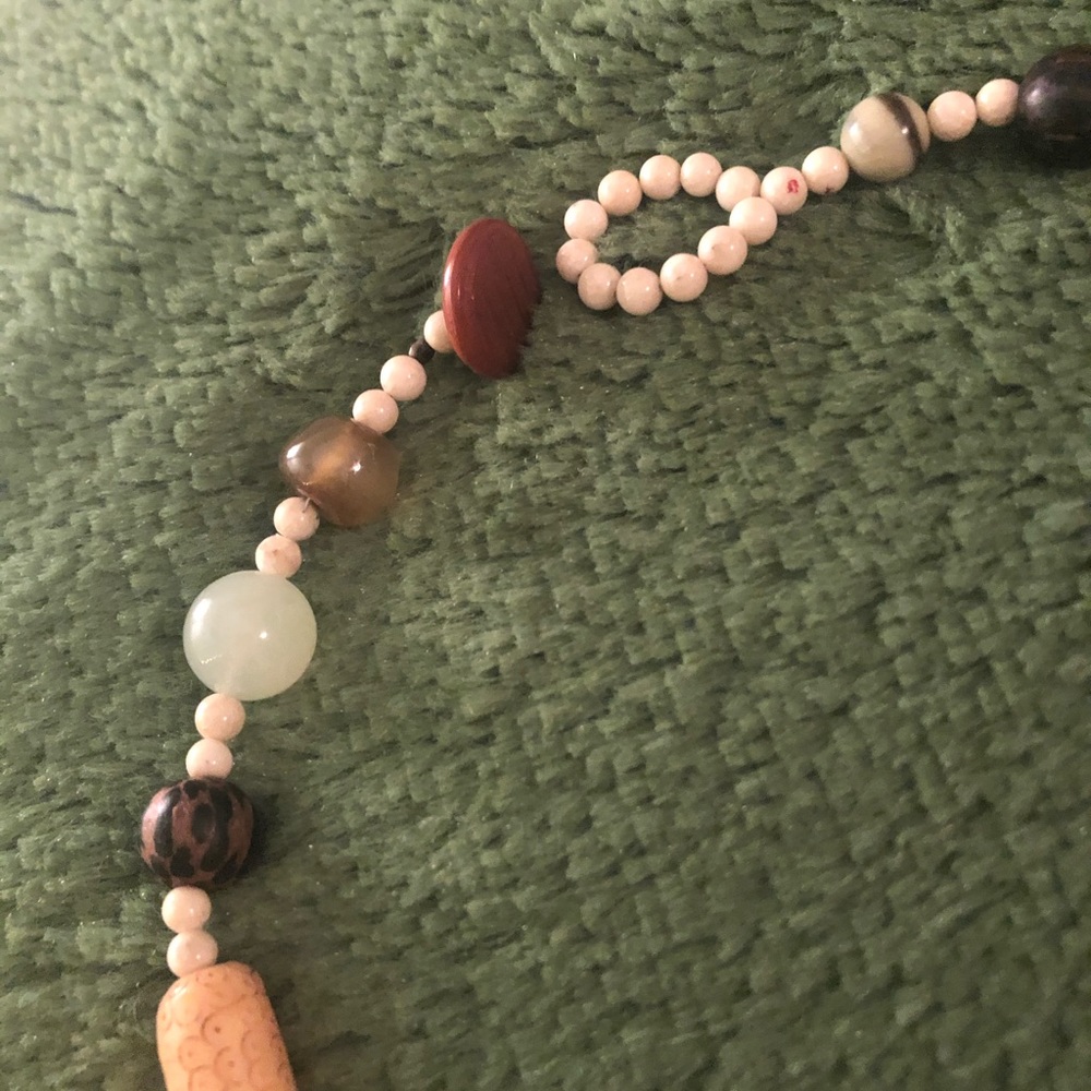 Vintage beaded necklace - Picture 4 of 4